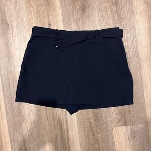 Abercrombie & Fitch Navy Blue Scarlet Mini Skort